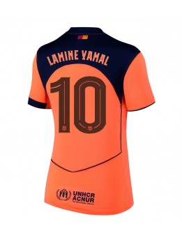 Barcelona Lamine Yamal #10 Zenski Rezervni Dres 2025-26 Kratak Rukavima Barcelona Lamine Yamal #10 Zenski Rezervni Dres 2025-26 Kratak Rukavima